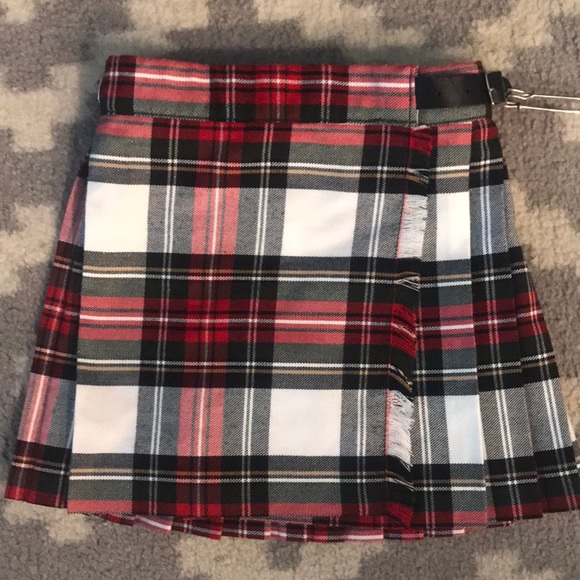 Glenn Apian kilt red/black girl EUC. Bin A7 - Picture 1 of 9